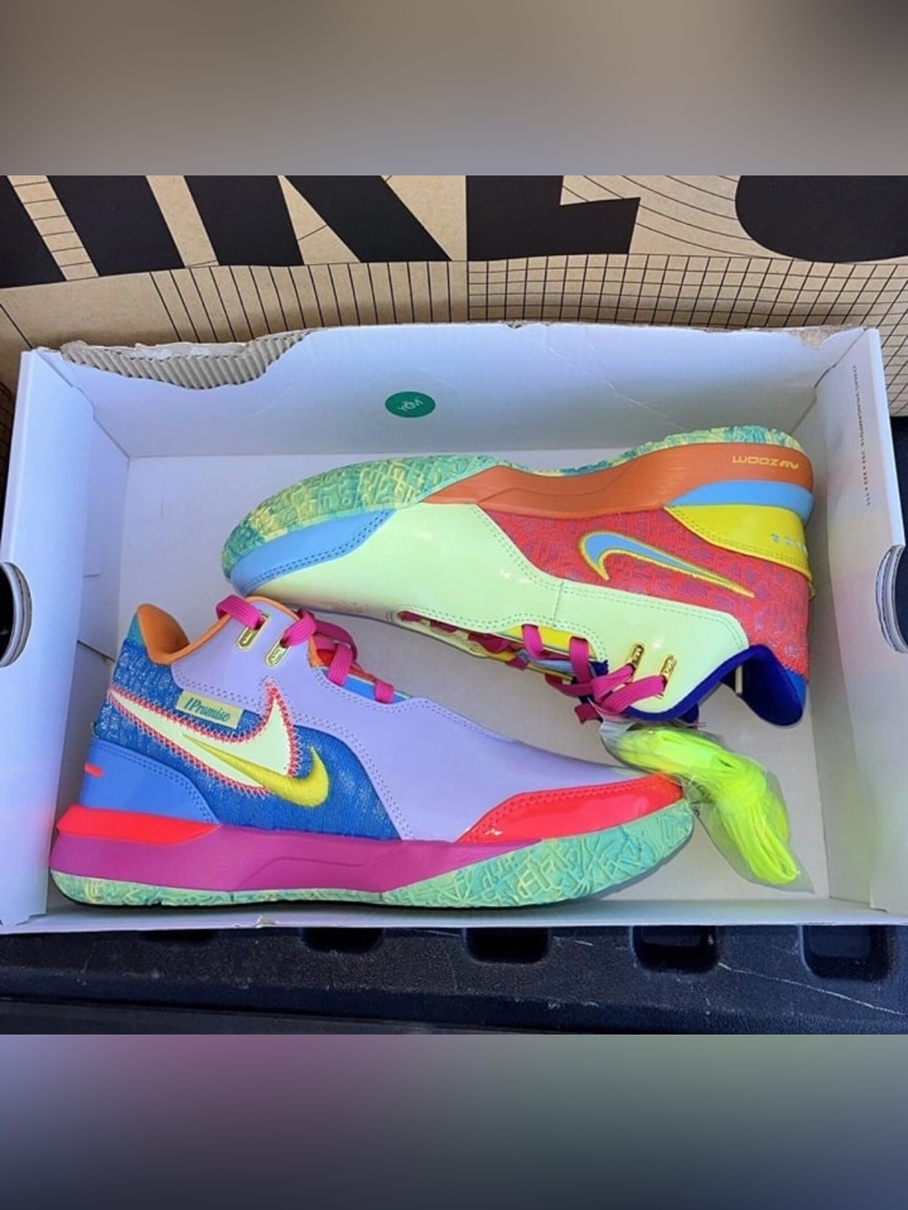 NEW Nike Zoom LeBron NXXT AMPD Basketball “I Promise” NBY FZ7885-500 Men Sizes - Picture 5 of 6
